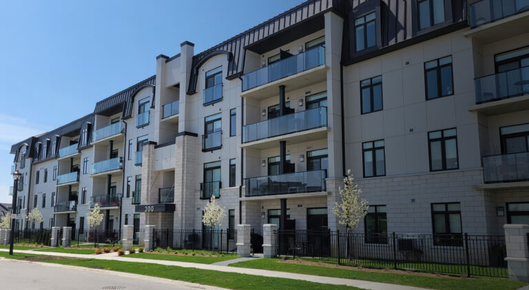 Bellevue apartment building in North London
